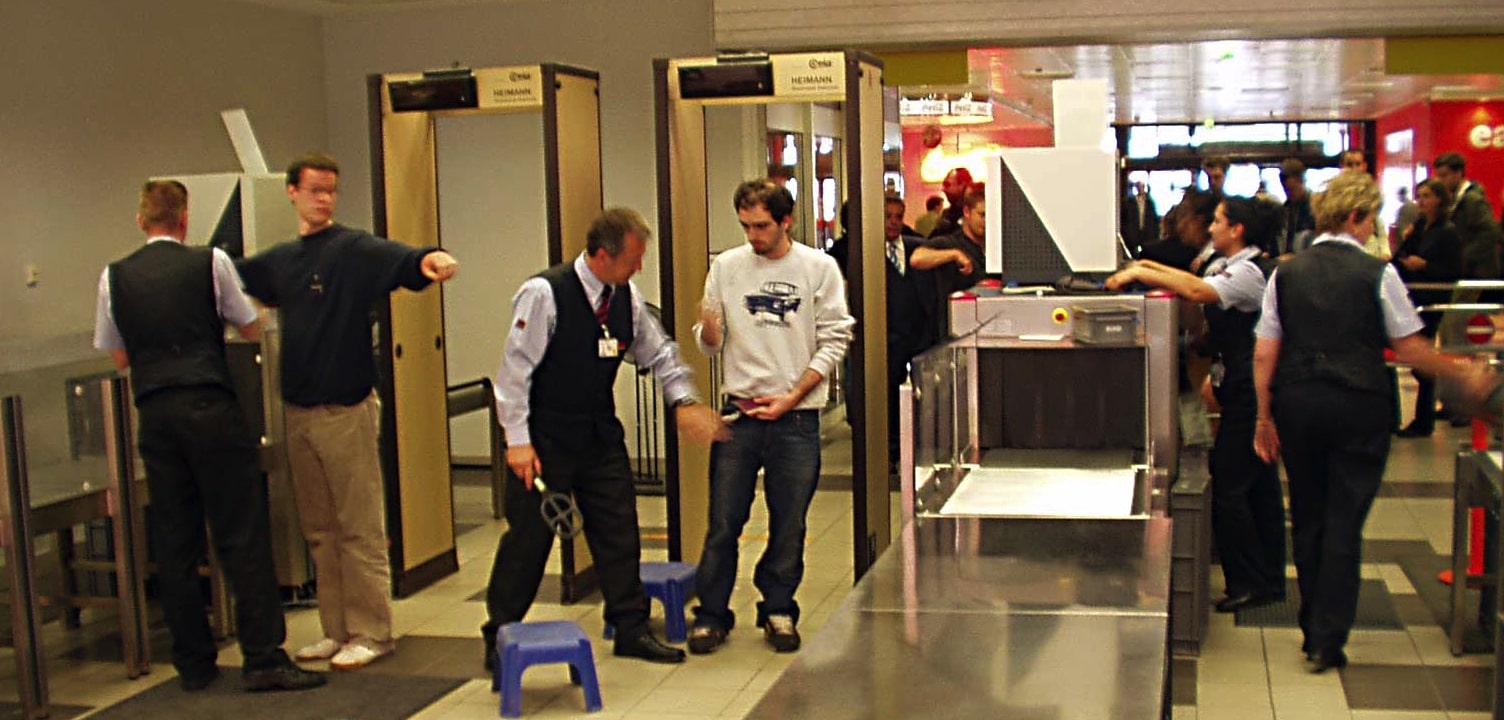 joint replacement and airport security